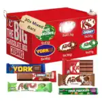 Nestlé The Big Chocolate Box, 30 x Chocolate Bars – KitKat, KitKat Chunky, Yorkie, Aero, Munchies – Chocolate Sharing Gift, 1.3kg