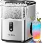 EUHOMY Nugget Ice Maker Countertop, Ready in 7 Mins