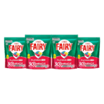Fairy Platinum Plus Lemon Dishwasher Tablets 168 Pack Value Bundle (42 Pack x 4)