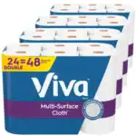 Viva Multi-Surface Cloth Paper Towels, 24 110 Sheets (Pack of 24), White
