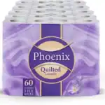 60 Rolls Soft Supreme Luxury Quilted 3 Ply Lavender-Fragranced Toilet Rolls
